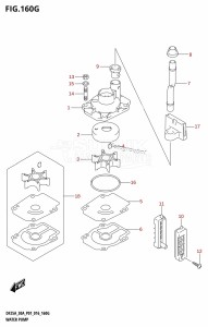 DF25A From 02504F-610001 (P01)  2016 drawing WATER PUMP (DF30AT:P01)