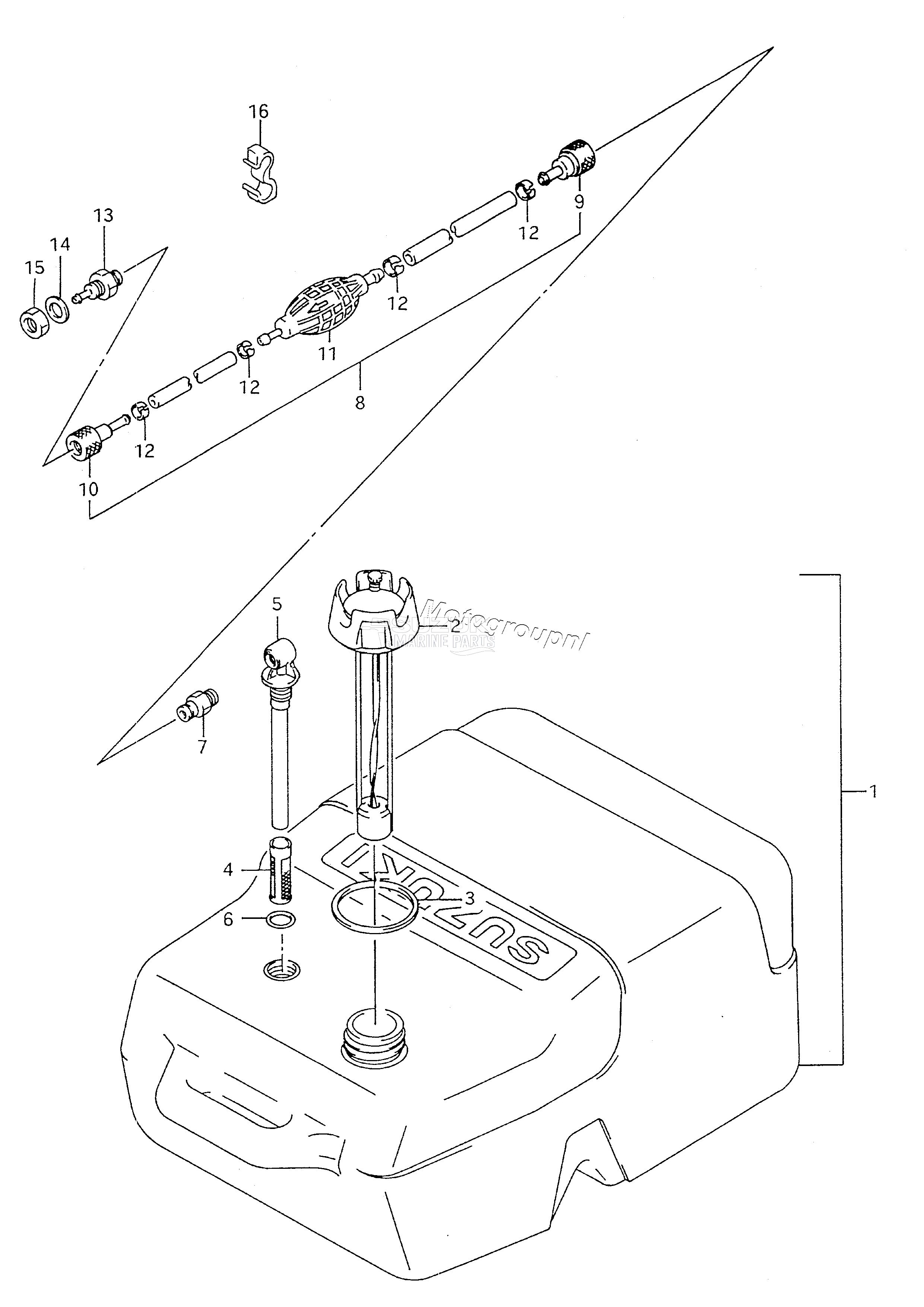 FUEL TANK (PLASTIC)