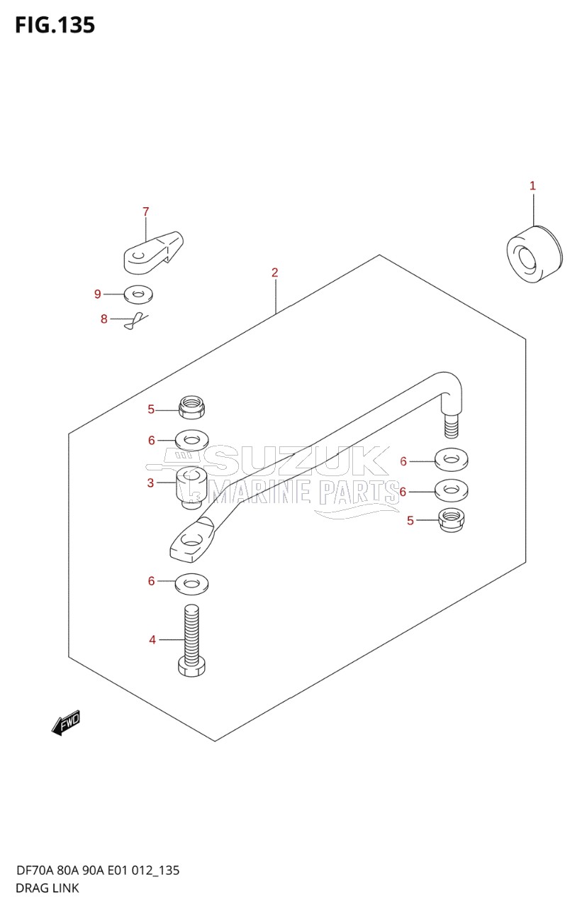 DRAG LINK (DF80A E01)