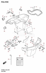 DF100C From 10005F-440001 (E01)  2024 drawing SIDE COVER (DF115BSS)