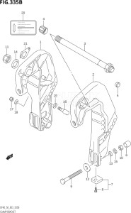 04001F-880001 (2008) 40hp E03-USA (DF40TK8) DF40 drawing CLAMP BRACKET (K1,K2,K3,K4,K5,K6,K7,K8,K9,K10)