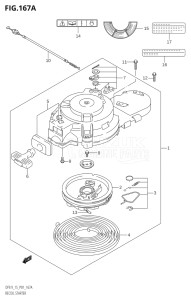 00992F-880001 (2008) 9.9hp P01-Gen. Export 1 (DF9.9K8  DF9.9RK8) DF9.9 drawing RECOIL STARTER