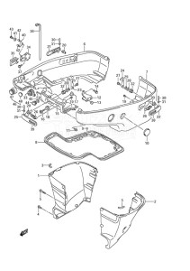 DF 250 drawing Side Cover (DF 250S)