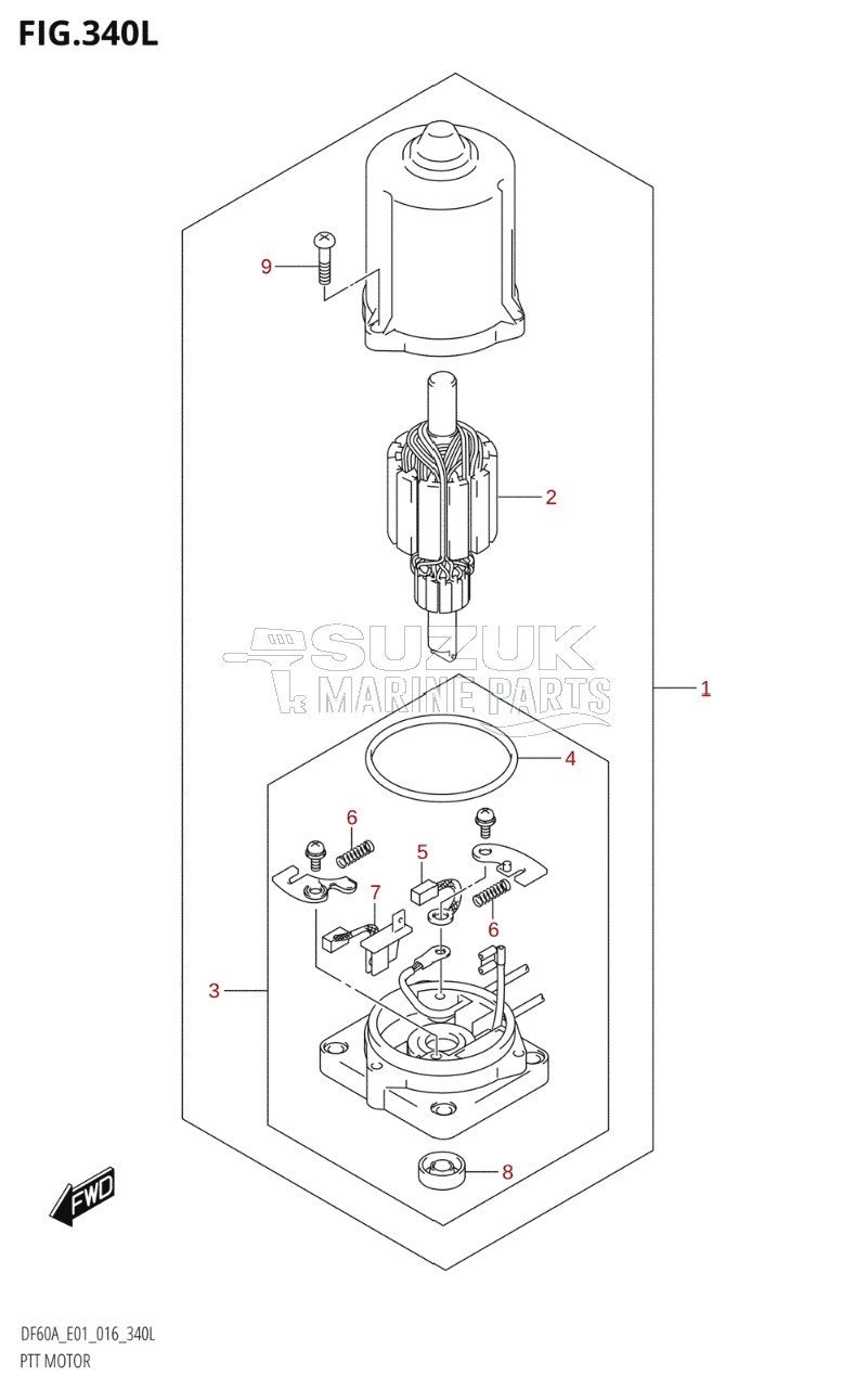 PTT MOTOR (DF50AVTH:E01)