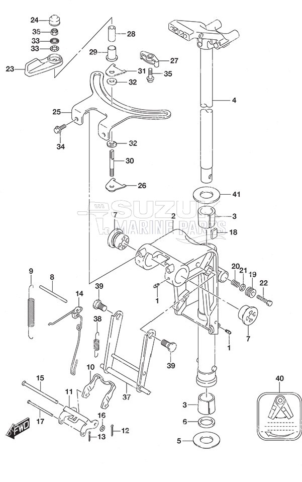 Swivel Bracket - Non-Remote Control