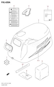 DF6 From 00602F-310001 (P01)  2013 drawing ENGINE COVER (DF4:P01)