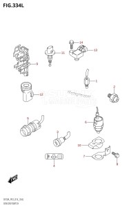 DF9.9B From 00995F-410001 (P03)  2014 drawing SENSOR /​ SWITCH (DF20ATH:P03)