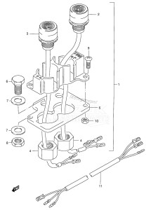 DT140 From 14002-861001 ()  1999 drawing OPT : TRIM SWITCH