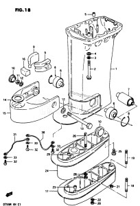 DT55 From 05502-702147 ()  1987 drawing DRIVESHAFT HOUSING