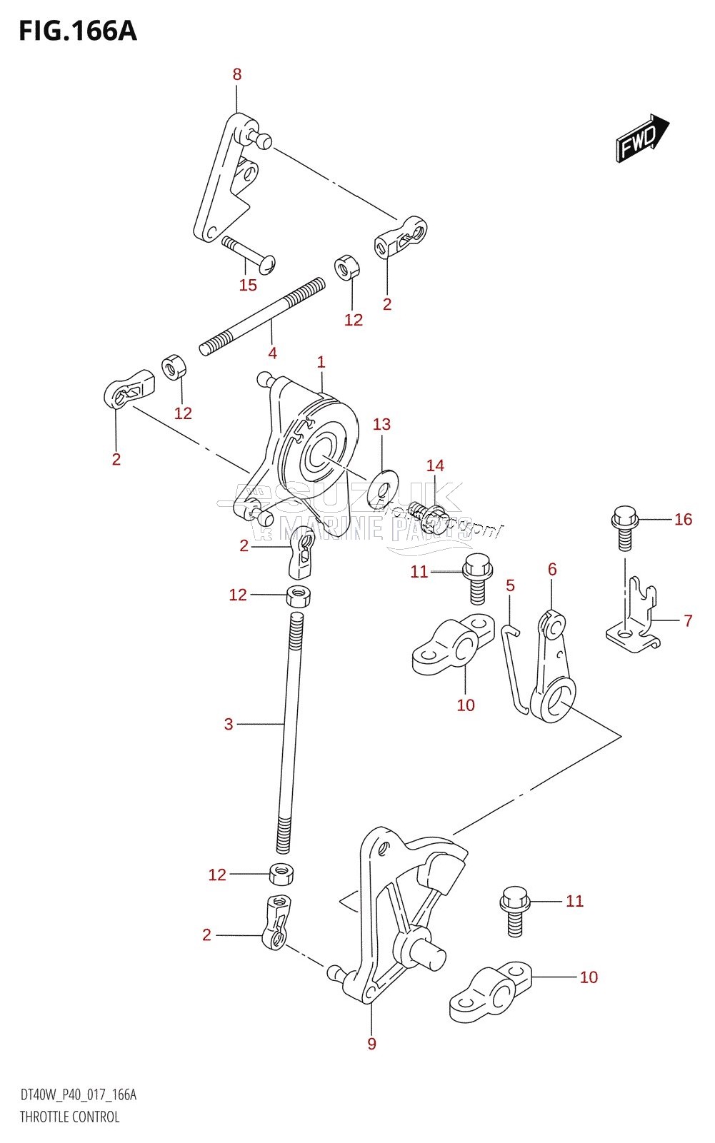 THROTTLE CONTROL (DT40W:P40)