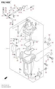 DF60 From 06001F-680001 (E03)  2006 drawing FUEL VAPOR SEPARATOR (K1,K2,K3,K4,K5,K6,K7,K8,K9)