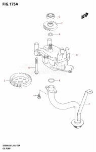 DF200AZ From 20003Z-810001 (E01 E40)  2018 drawing OIL PUMP