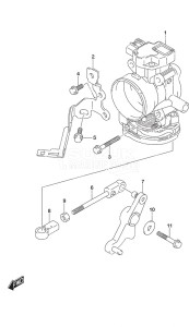 DF 60A drawing Throttle Body