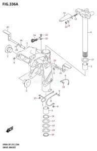 DF40A From 04003F-210001 (E01)  2012 drawing SWIVEL BRACKET (DF40A:E01)