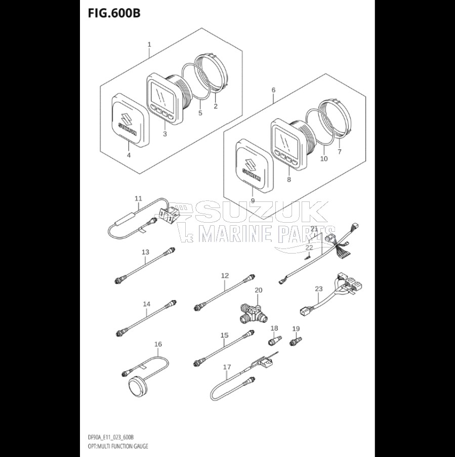 OPT:MULTI FUNCTION GAUGE (SEE NOTE)