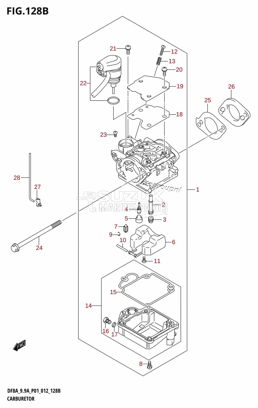 CARBURETOR (DF8AR:P01)