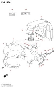 DF150AP From 15003P-810001 (E03)  2018 drawing SILENCER /​ RING GEAR COVER