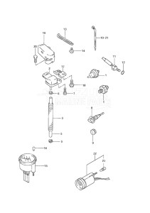 Outboard DF 50 drawing Sensor