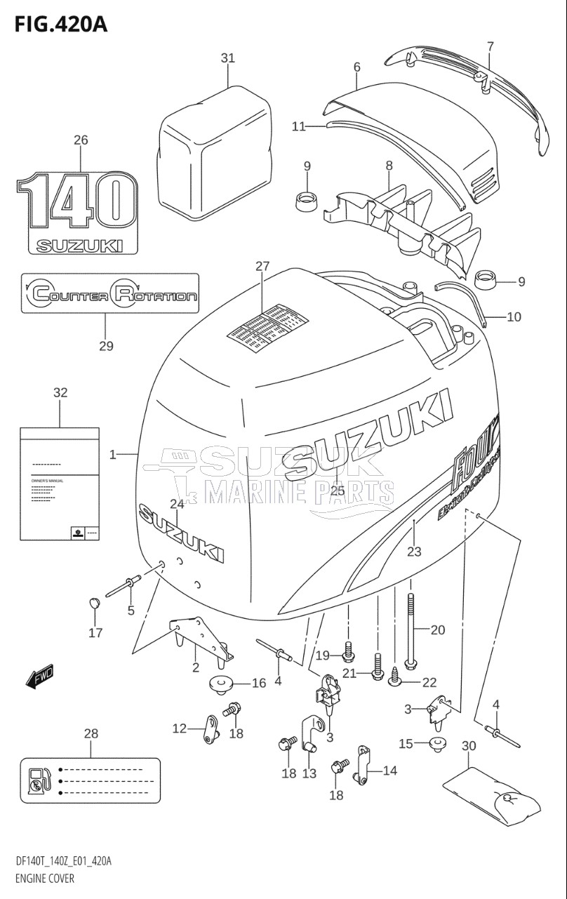 ENGINE COVER (K2)