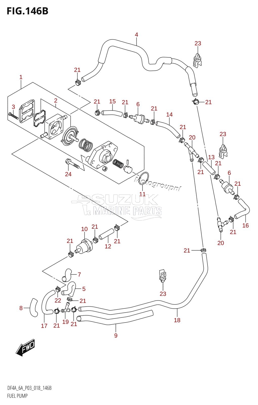 FUEL PUMP (DF6A)