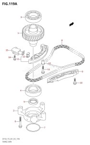 DF175Z From 17502Z-210001 (E01 E40)  2012 drawing TIMING CHAIN