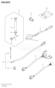 DF175Z From 17502Z-310001 (E01 E40)  2013 drawing OPT:HARNESS (DF150Z:E01)