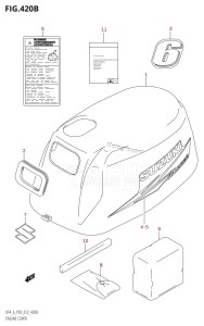 DF6 From 00602F-310001 (P03)  2013 drawing ENGINE COVER (DF6:P03)