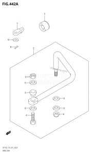 DF175Z From 17501Z-880001 (E01)  2008 drawing DRAG LINK