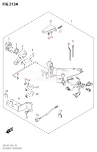 DF8A From 00801F-440001 (P01)  2024 drawing OPT:REMOTE CONTROL PARTS (DF8A,DF9.9A)