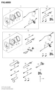 17502F-610001 (2016) 175hp E03-USA (DF175TG) DF175TG drawing OPT:MULTI FUNCTION GAUGE (DF175Z:E03)