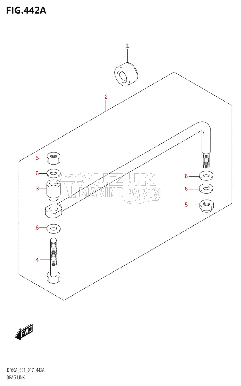 DRAG LINK (DF40A:E01)