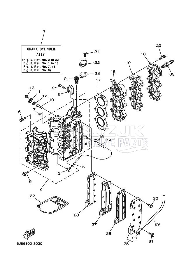 CYLINDER--CRANKCASE