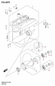 DF60A From 06003F-710001 (E01 E40)  2017 drawing GEAR CASE (DF50ATH:E01)