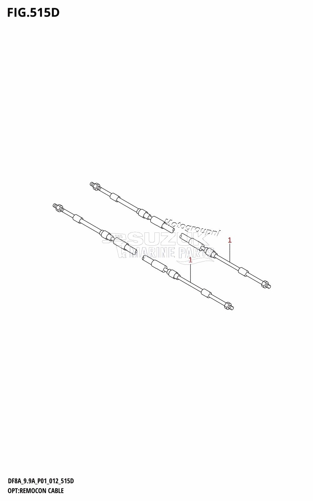 OPT:REMOCON CABLE (DF9.9AR:P01)