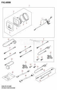 DF9.9B From 00995F-910001 (P01)  2019 drawing OPT:MULTI FUNCTION GAUGE (DF15AR,DF15AT)