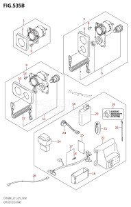 DF140BG From 14004F-240001 (E11 E40)  2022 drawing OPT:KEY LESS START (E11:(022,023))