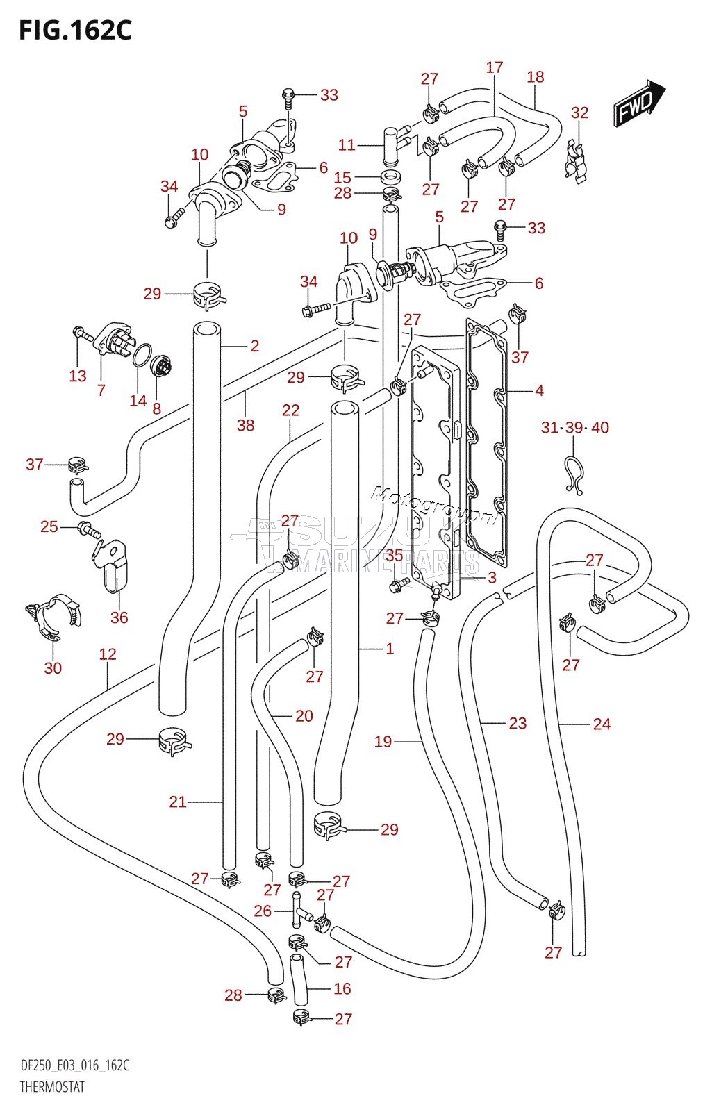 THERMOSTAT (DF225T:E03)