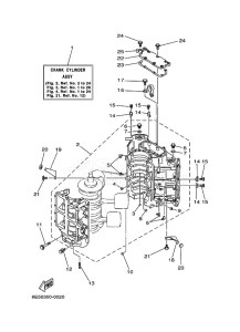 115B drawing CYLINDER--CRANKCASE-1