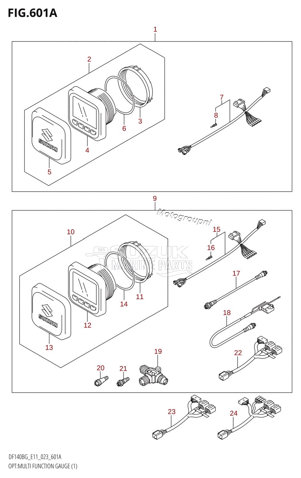 OPT:MULTI FUNCTION GAUGE (1) (021)