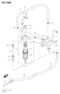 DF140A From 14003Z-140001 (E11 E40)  2021 drawing FUEL PUMP (E01,E03,E11)