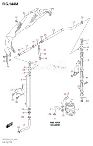 DF150 From 15002F-510001 (E01 E40)  2015 drawing FUEL INJECTOR (DF175TG:E40)