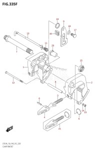 DT15A From 01504-510001 (P36-P40)  2015 drawing CLAMP BRACKET (DT15A:P36)