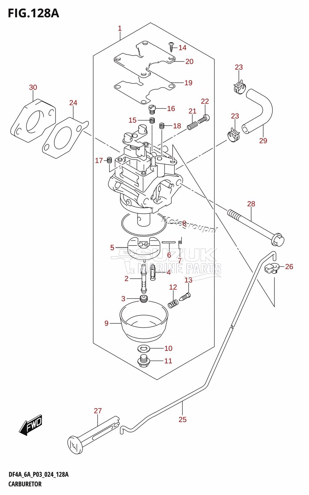 CARBURETOR (DF4A)