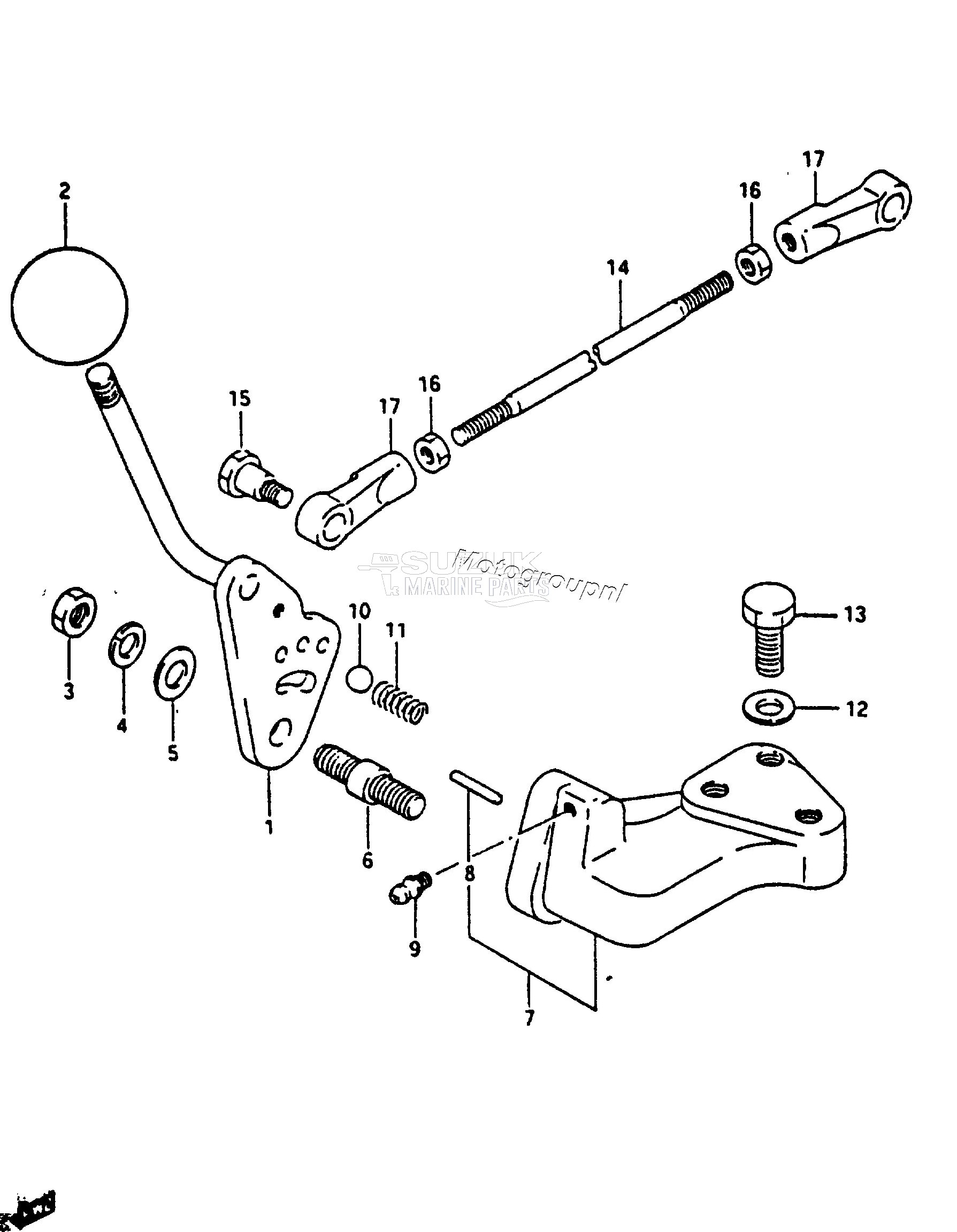 CLUTCH LEVER (DT50KHVF,DT50KHVG,DT50KHVH E13)