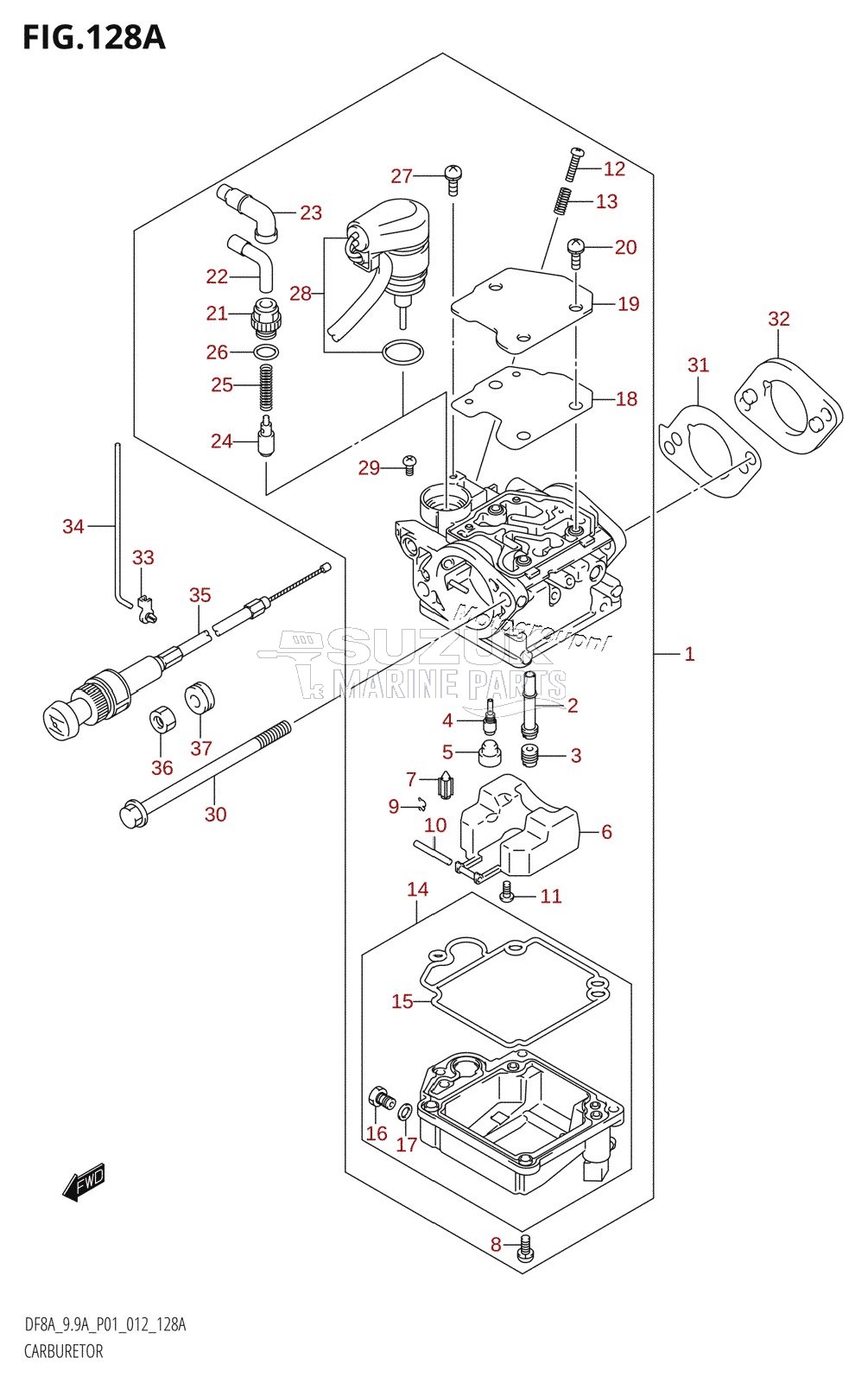 CARBURETOR (DF8A:P01)