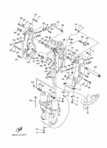 LF300TXR-2010 drawing FRONT-FAIRING-BRACKET