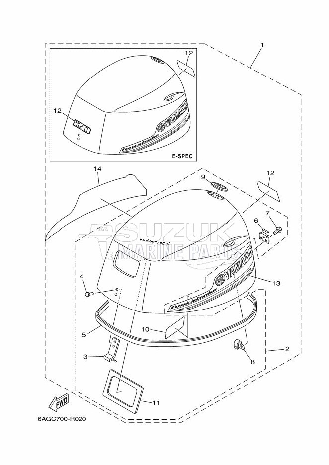 FAIRING-UPPER