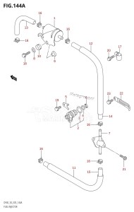 DF40 From 04001F-421001 (E03)  2004 drawing FUEL INJECTOR