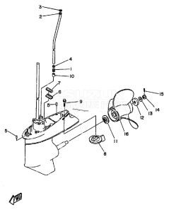 E60HM drawing LOWER-CASING-x-DRIVE-2