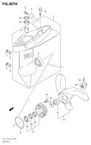 DF2.5 From 00252F-210001 (P01)  2012 drawing GEAR CASE